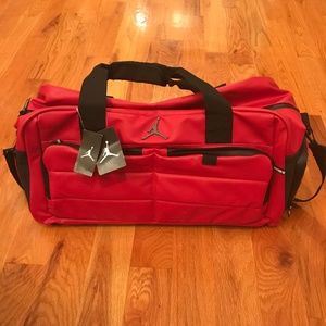 Jordan All World Duffel Bag (Gym Red)
